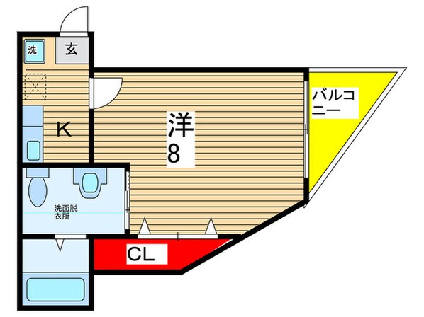 Ｓｉｒｏ都賀の物件間取画像